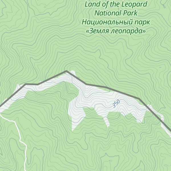 Map of 大五家山 G. Malaya Tigrovaya