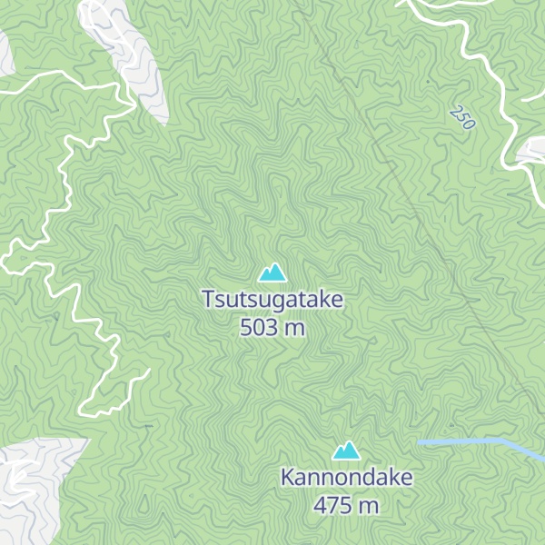 Map of Tsutsugatake