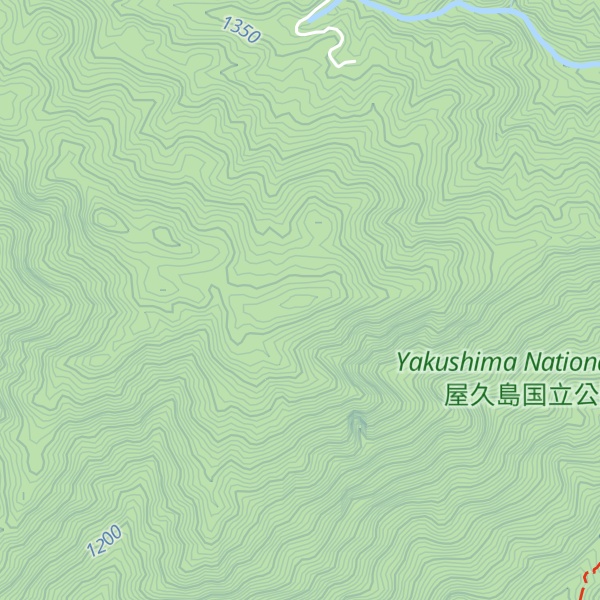 Map of Mt. Suzudake