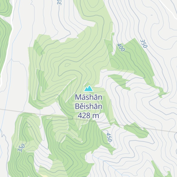 Map of Máshān Běishān