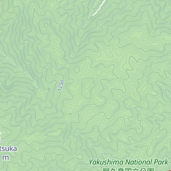 Map of Mt. Takatsuka