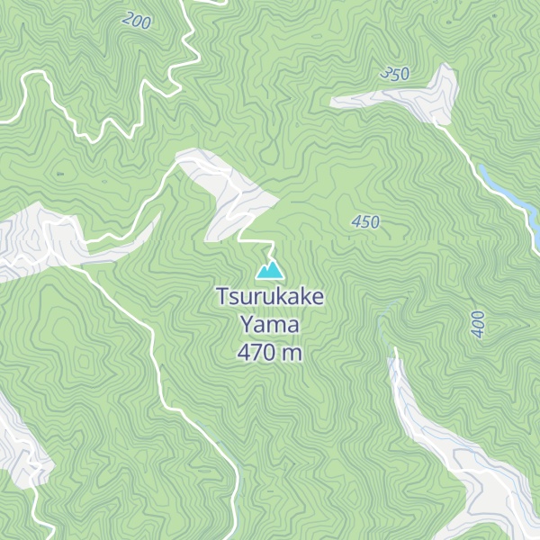 Map of Tsurukake Yama