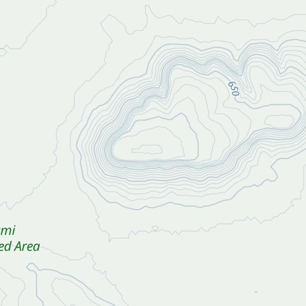 Map of Mount Stanley