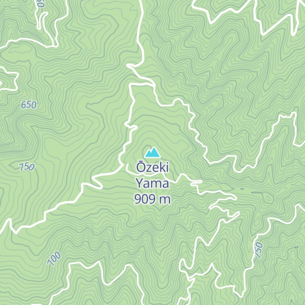 Map of Ōzeki Yama