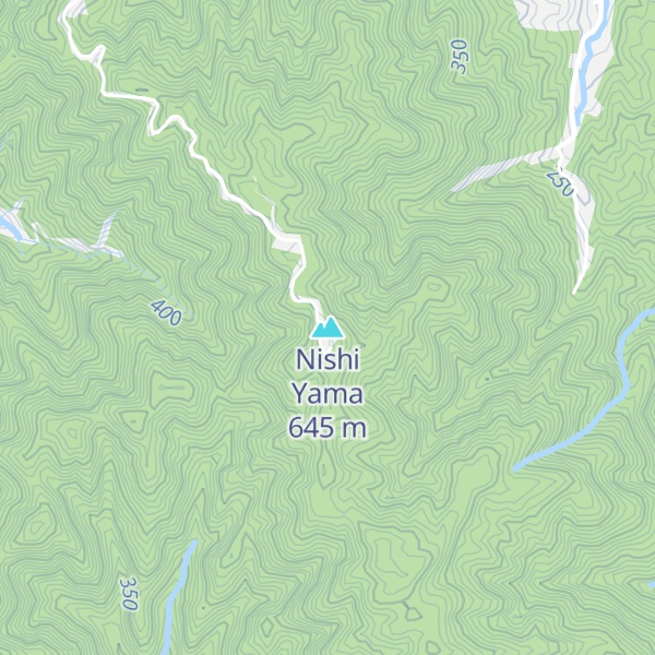 Map of Nishi Yama