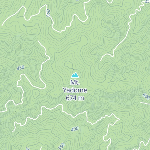 Map of Mt. Yadome