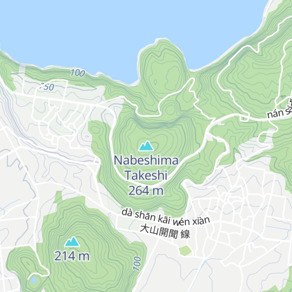 Map of Nabeshima Takeshi