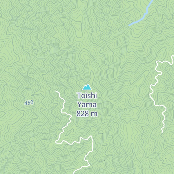 Map of Toishi Yama