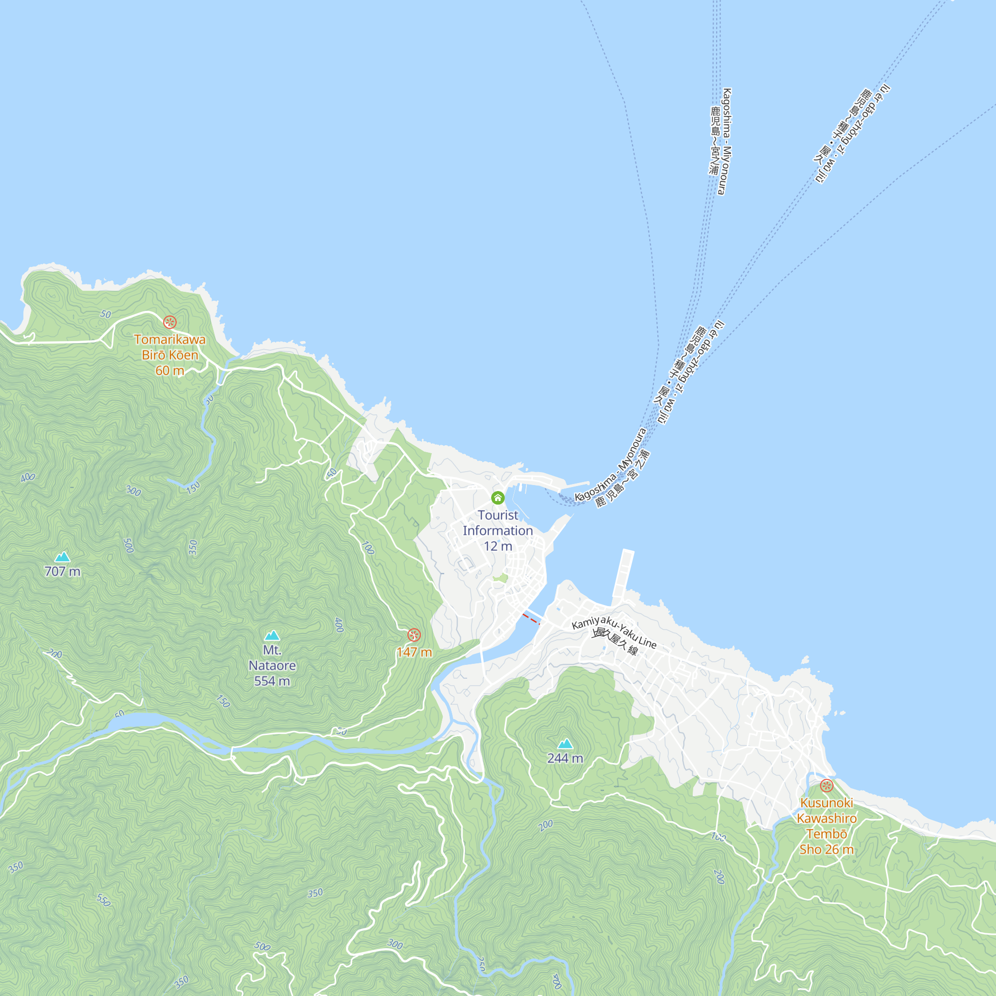 Tourist Information map