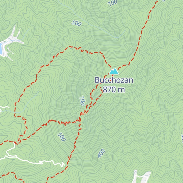 Map of Mount Hōman