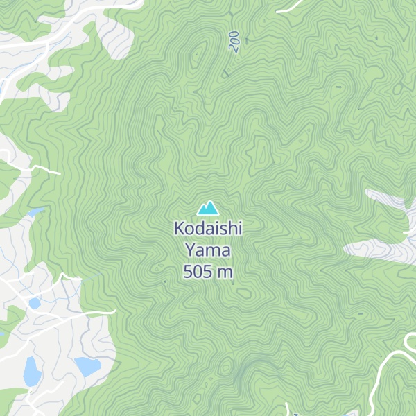 Map of Kodaishi Yama