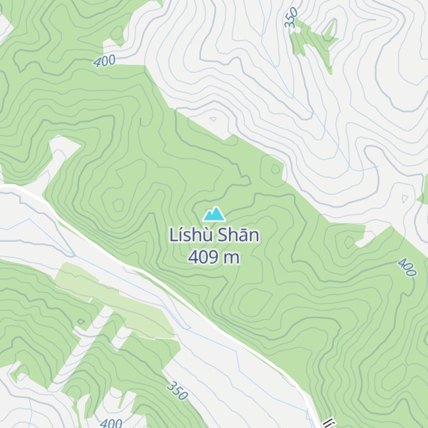 Map of Líshù Shān