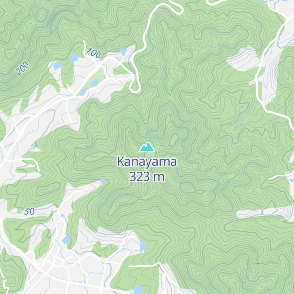 Map of Kanayama