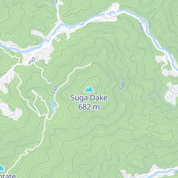 Map of Suga Dake