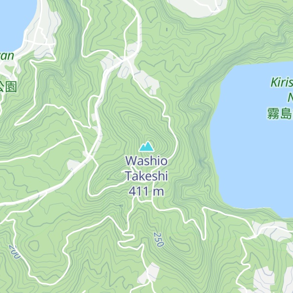 Map of Washio Takeshi