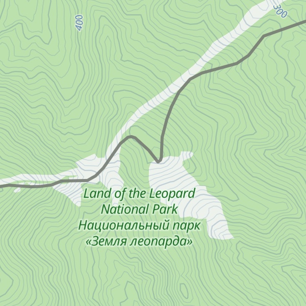 Map of G. Mal. Tigrovaya