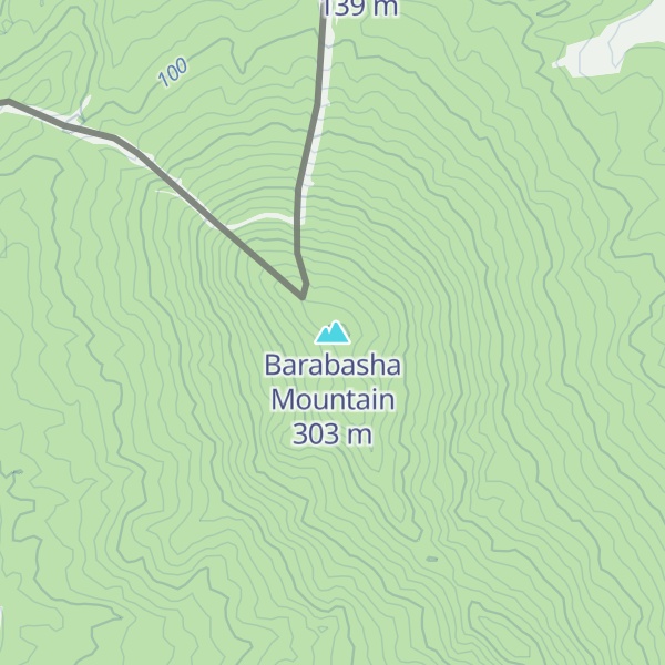 Map of Barabasha Mountain