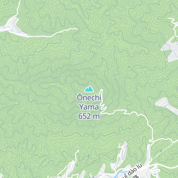 Map of Ōnechi Yama
