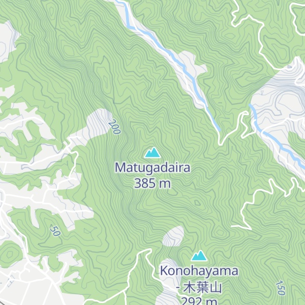 Map of Matugadaira