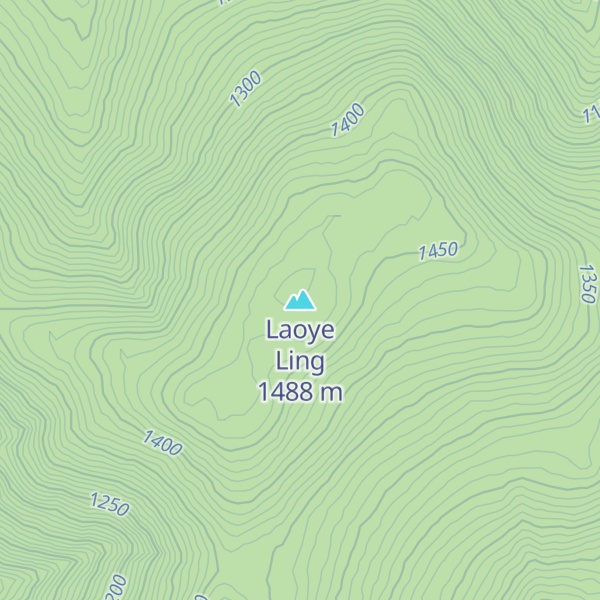 Map of Laoye Ling