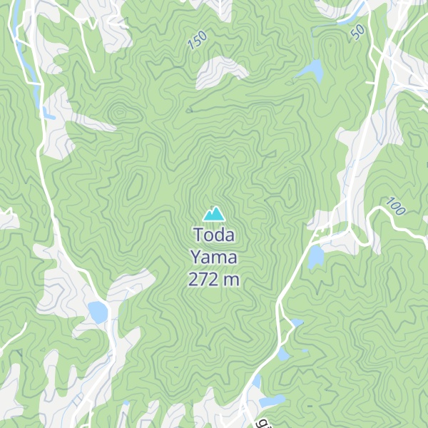 Map of Toda Yama