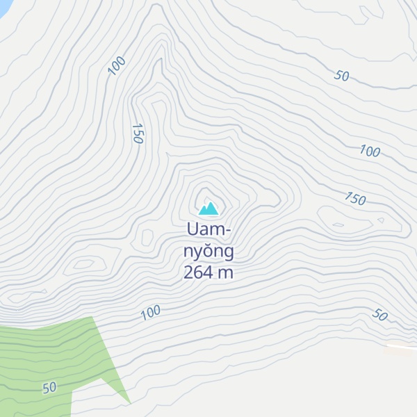 Map of Uam-nyŏng