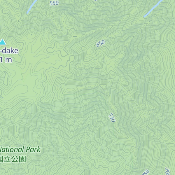 Map of Mount Funayukimae
