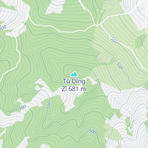 Map of Tǔ Dǐng Zǐ