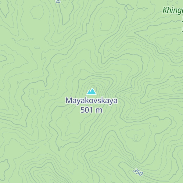 Map of Mayakovskaya