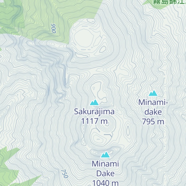 Map of Nakadake