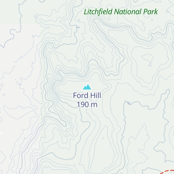Map of Ford Hill