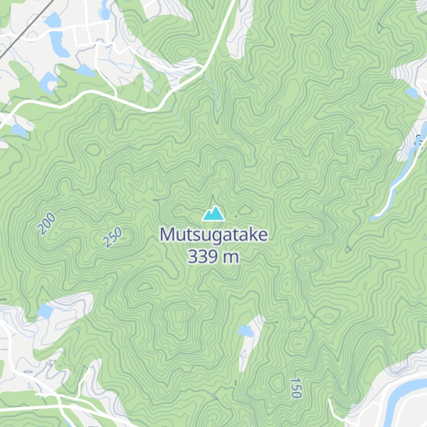 Map of Mutsugatake