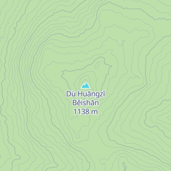 Map of Dù Huāngzǐ Běishān