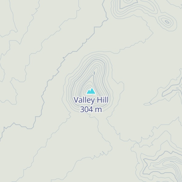 Map of Valley Hill