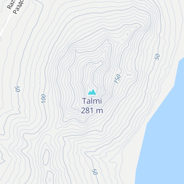 Map of Talmi