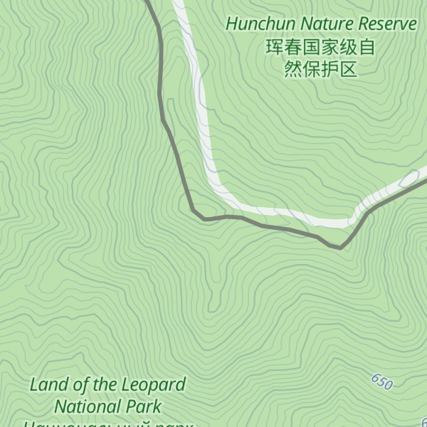Map of Luna Mountain