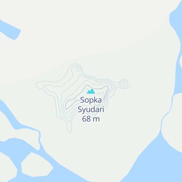Map of Sopka Syudari