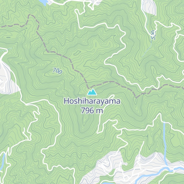 Map of Hoshiharayama