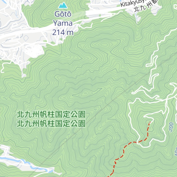 Map of Hobashira Yama
