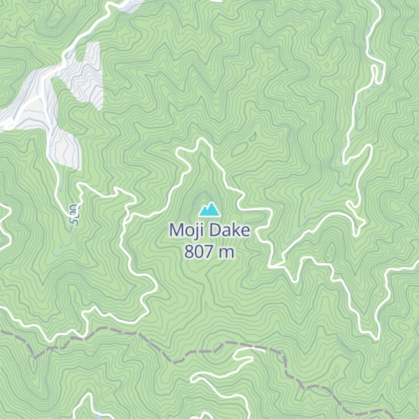 Map of Moji Dake