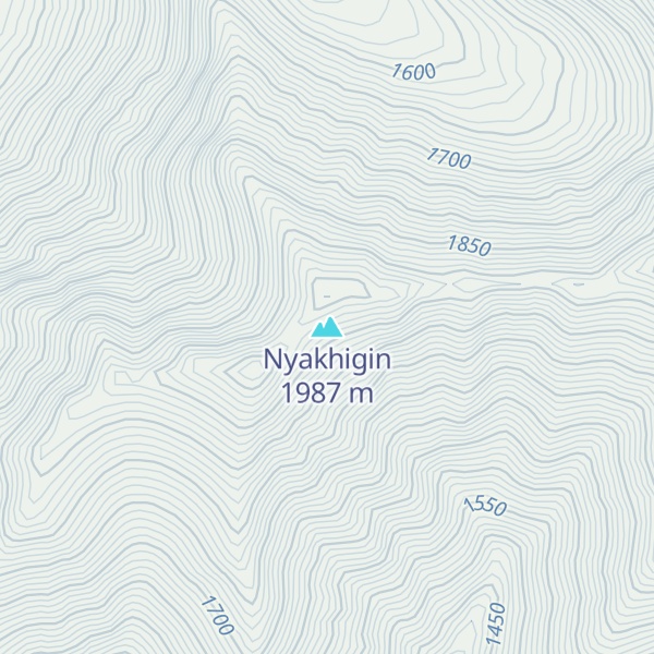 Map of Nyakhigin