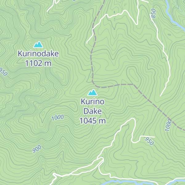 Map of Kurino Dake