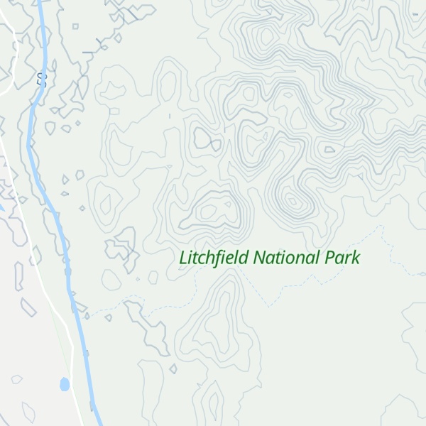 Map of Neds Knob