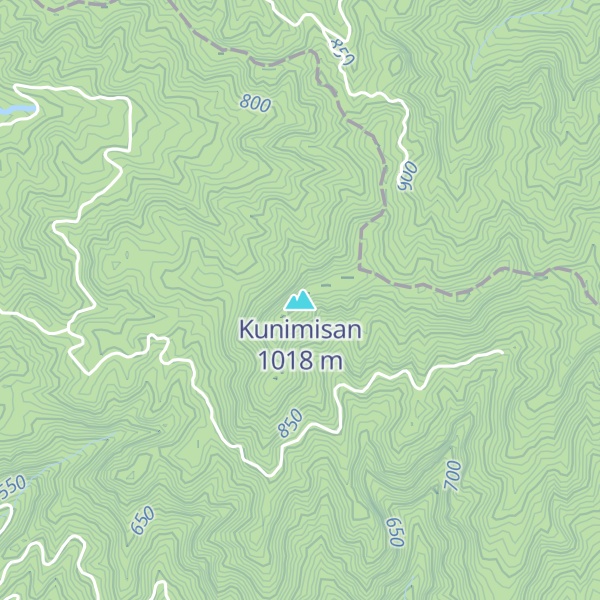 Map of Kunimisan