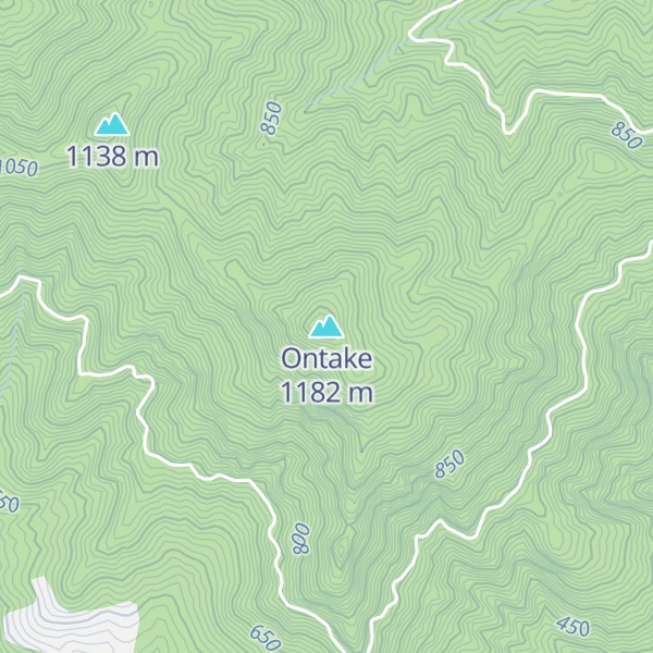 Map of Ontake