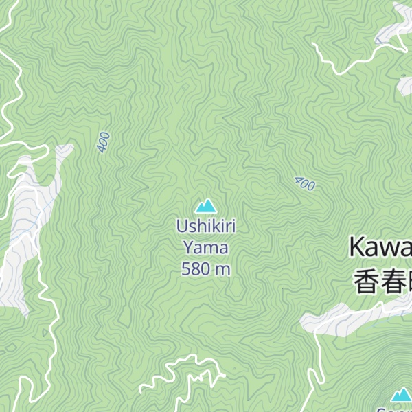 Map of Ushikiri Yama