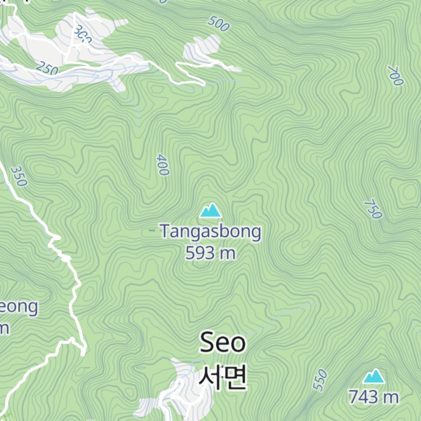 Map of Tangasbong