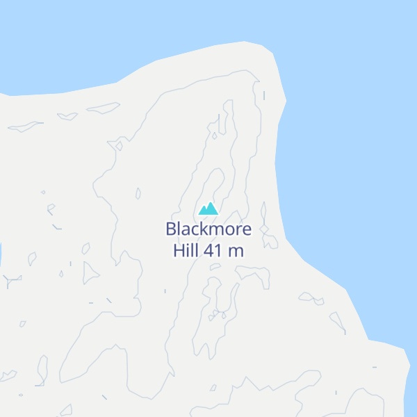 Map of Blackmore Hill