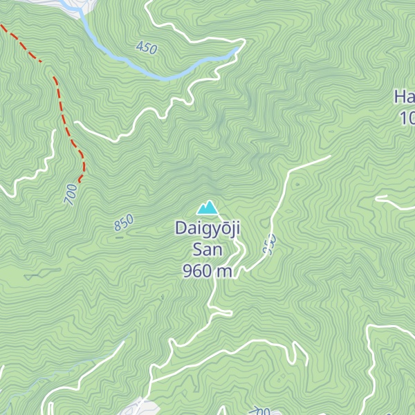 Map of Daigyōji San