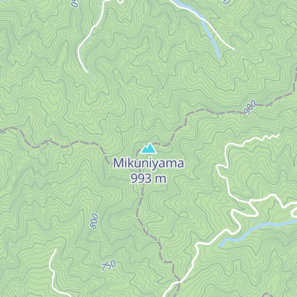 Map of Mikuniyama